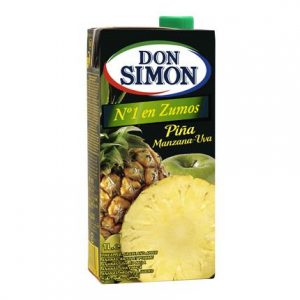 Zumo de piña Don Simon brick 1L