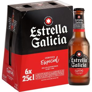 Estrella Galicia botellin 25cl. pack6
