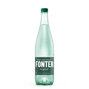 Agua con gas 1L