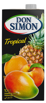 Zumo tropical Don Simon brick 1L