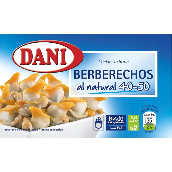 Berberechos Dani 40 -50p