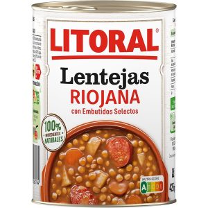 Lentejas Riojana Litoral 425gr