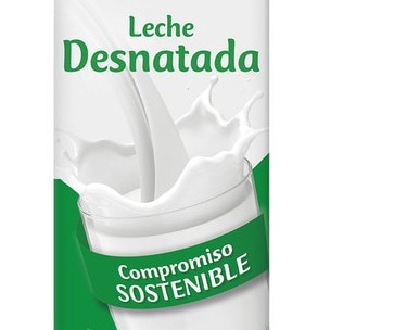 Leche desnatada 1L