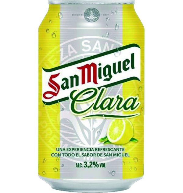 San Miguel clara 33cl x24