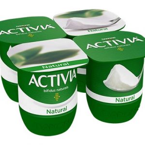 Activia natural 4x125gr
