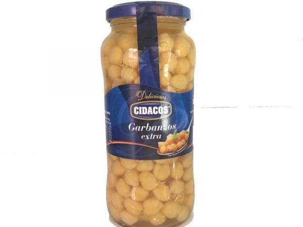 Garbanzos cocidos