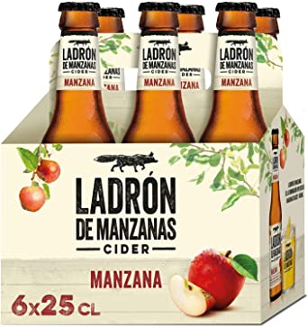 Sidra Ladron de Manzanas 25cl x6