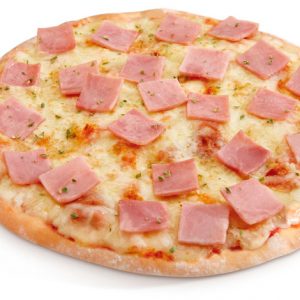 Pizza de jamón