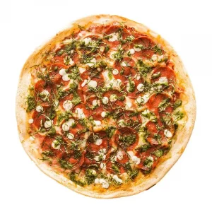 Pizza mediterránea